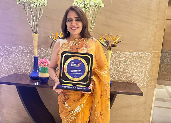 Awarded as Best Skin Specialist Doctor in Chandigarh