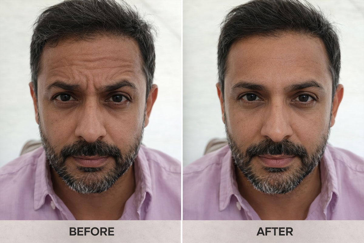 Botox results before after